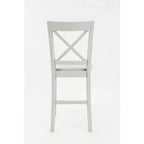 Jofran, Sgabelli da bancone classici X-Back in legno massello Simplicity (Set di 2)