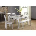 Jofran, Sgabelli da bancone classici X-Back in legno massello Simplicity (Set di 2)