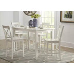 Jofran, Sgabelli da bancone classici X-Back in legno massello Simplicity (Set di 2)