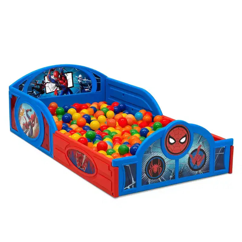 Marvel Spider-Man Lettino per Bambini con Funzione di Gioco