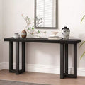 Modern Console Table with Sturdy Wood Legs, Entryway Table, Farmhouse Sofa Table for Hallway, Living Room, or Home Office - Panipeachy