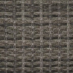 Set bistrò da patio, mobili da portico con rotazione a 360 gradi e funzione dondolo, 28,25x30,75x36,25
