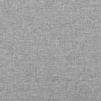 Struttura letto Grigio chiaro 100% tessuto poliestere, compensato, legno ingegnerizzato