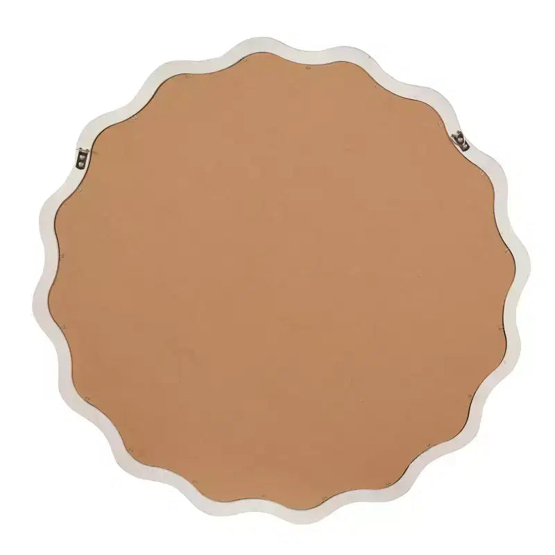 Specchio decorativo rotondo ondulato GDFStudio Nivelle