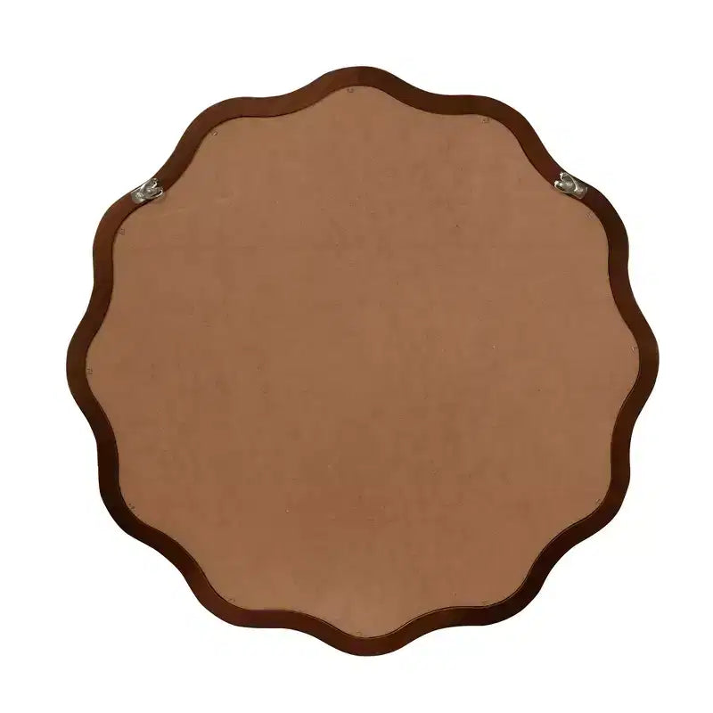 Specchio decorativo rotondo ondulato GDFStudio Nivelle
