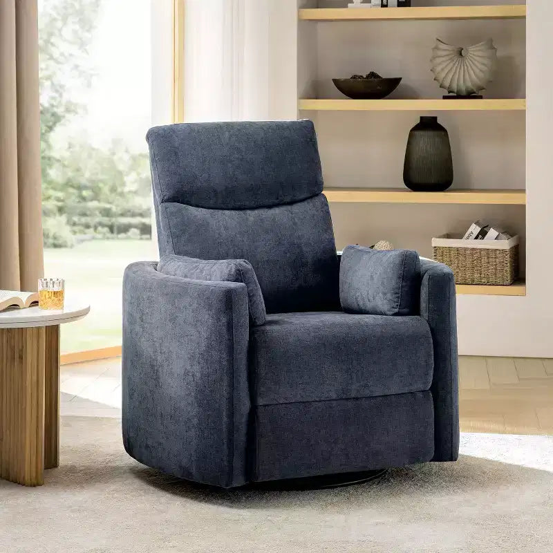 Poltrona reclinabile girevole elettrica Fermin|ARTFUL LIVING DESIGNS