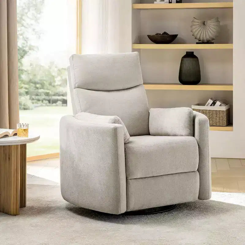 Poltrona reclinabile girevole elettrica Fermin|ARTFUL LIVING DESIGNS