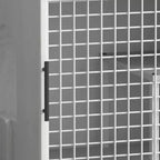 Mobile Copri Lettiera per Gatti, Recinto Nascosto per Lettiera 41,9'' - Casetta Moderna a Doppio Strato per Gatti con Scaletta Piattaforma, Villa Gabinetto per Interni