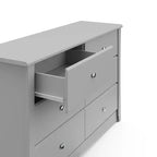 Cassettiera doppia a 6 cassetti Storkcraft Crescent