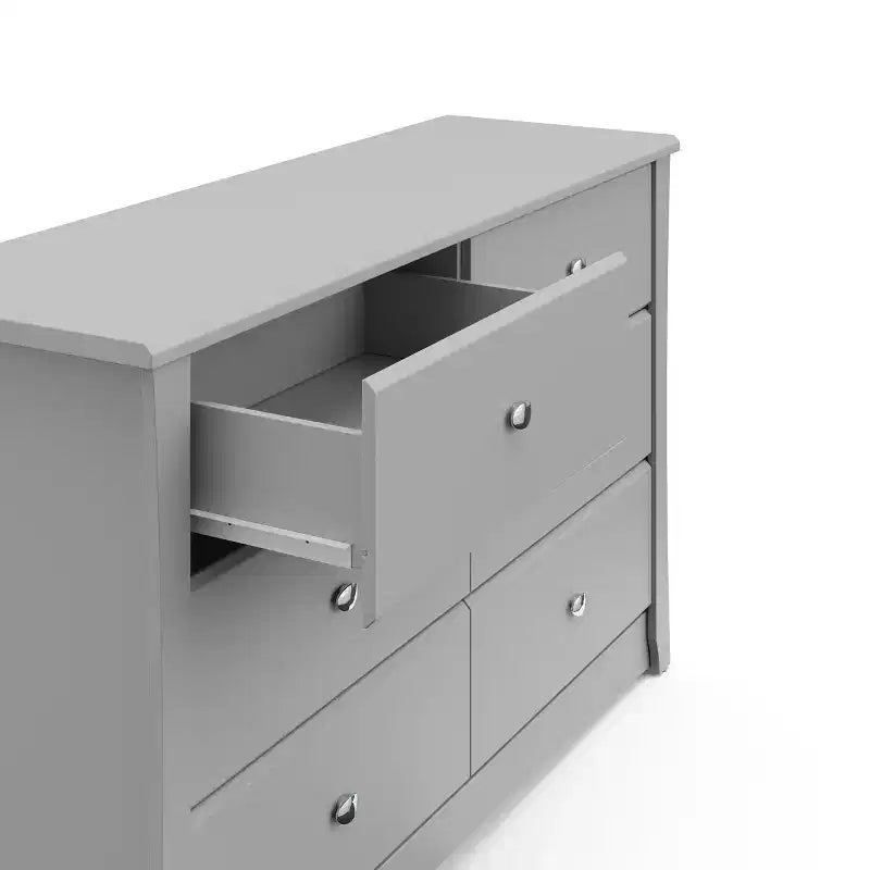 Cassettiera doppia a 6 cassetti Storkcraft Crescent