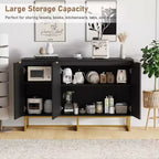 Mobile buffet, Armadietto contenitore con ripiani, Credenza in legno con consolle per organizzazione, Cucina, Sala da pranzo, Salotto, Ingresso