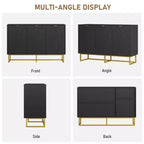 Mobile buffet, Armadietto contenitore con ripiani, Credenza in legno con consolle per organizzazione, Cucina, Sala da pranzo, Salotto, Ingresso