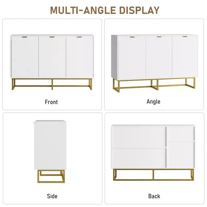 Mobile buffet, Armadietto contenitore con ripiani, Credenza in legno con consolle per organizzazione, Cucina, Sala da pranzo, Salotto, Ingresso