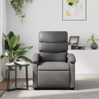 vidaXL Poltrona reclinabile, regolabile, per Home Theater, in similpelle