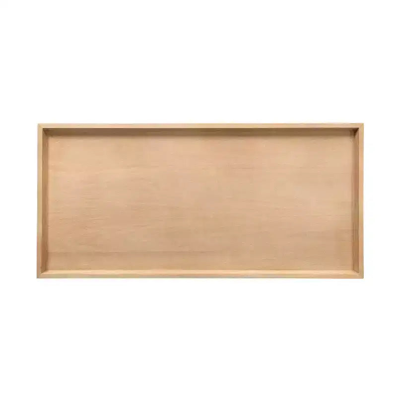 Tavolino rettangolare in legno Kate and Laurel Eastmont, 46x22x17, Naturale