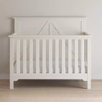 Culla trasformabile 4-in-1 Child Craft Woodland, si converte in lettino da giorno, lettino per bambini, letto a una piazza e mezza, 3 posizioni materasso, finitura sicura per neonati