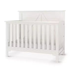 Culla trasformabile 4-in-1 Child Craft Woodland, si converte in lettino da giorno, lettino per bambini, letto a una piazza e mezza, 3 posizioni materasso, finitura sicura per neonati