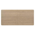Christopher Knight Home Tessa Tavolo da pranzo moderno rettangolare 8 posti 84" oversize con base a piedistallo