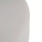 TUYOHW Poggiapiedi Tondo diametro 30,5 cm con Gambe in Legno di Gomma, Poggiapiedi Moderno Minimalista con Cuscinetti Antiscivolo, Decorazioni per la Casa