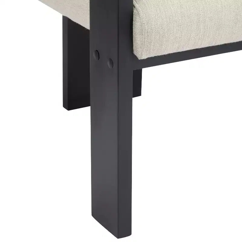 Set di 2 sedie da pranzo, sedie da cucina e sala da pranzo con schienale a cuscino, poltroncine Bouclé con struttura in legno di caucciù - ModernLuxe