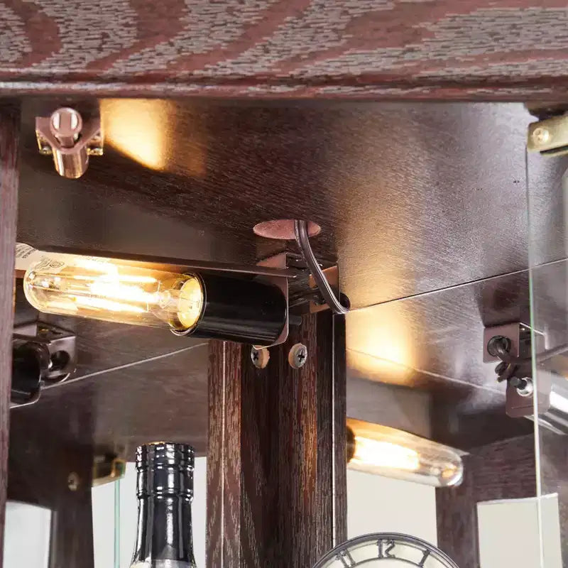 MAYEERTY Mobiletto sottolavabo per lavanderia Metallo+MDF 1 Anta con Foro per Tubo
