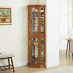 MAYEERTY Bathroom Mirror Cabinet Waterproof MDF Built-In Mirror 1 Shelf