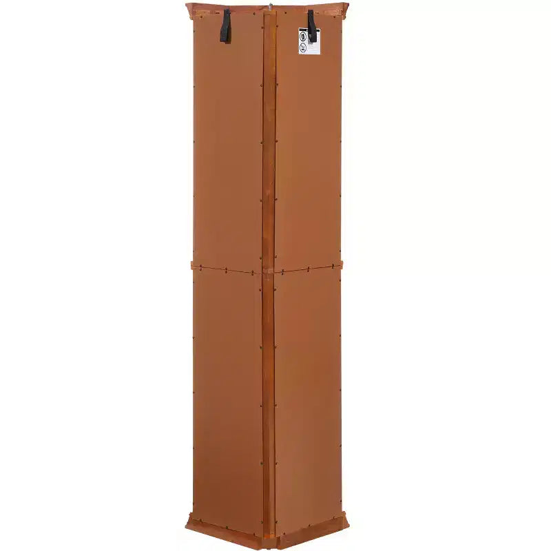 MAYEERTY Pensile da bagno a specchio in MDF impermeabile da incasso 1 ripiano