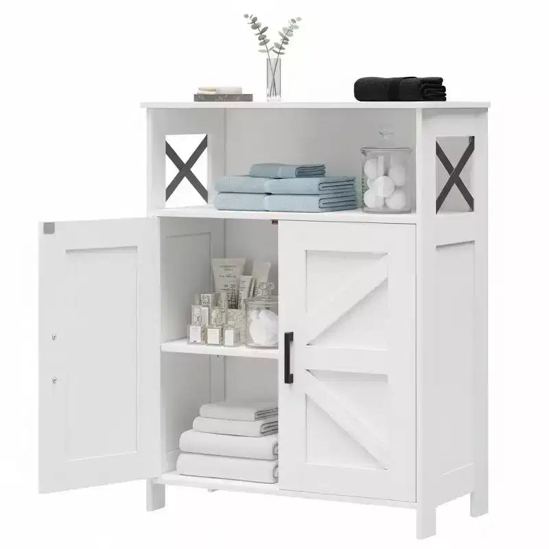 Dcolora Mobile Bagno per Agriturismo con 2 Ante e Ripiani Regolabili