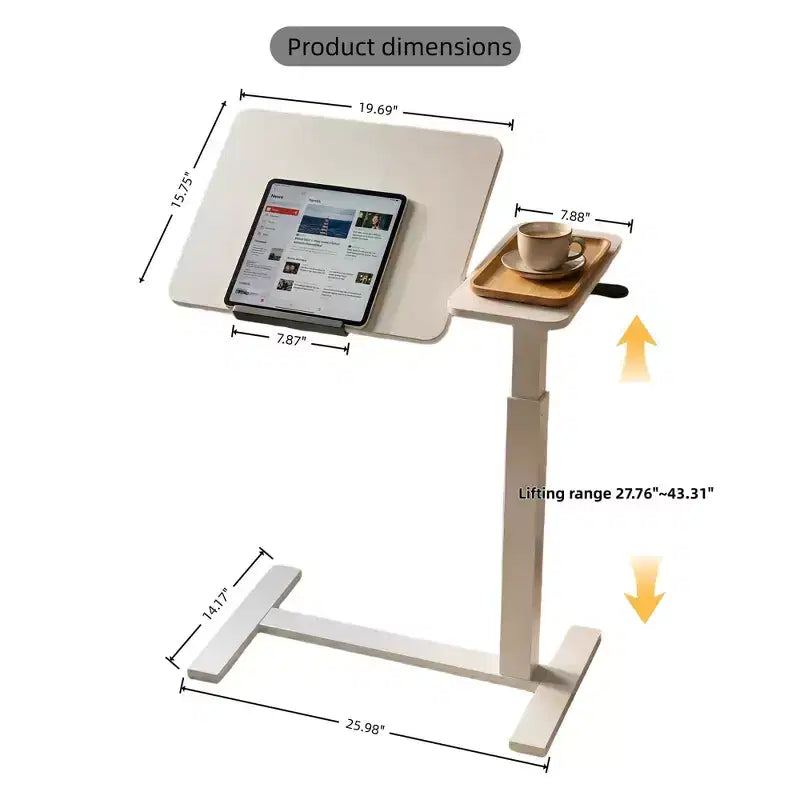 Comodino mobile con ruote per camera da letto e soggiorno