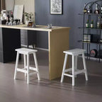 Sgabello da bancone Karlhome in legno massello