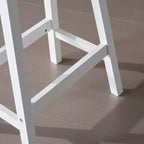 Sgabello da bancone Karlhome in legno massello