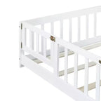 MAYEERTY Sponda di sicurezza per letto a castello matrimoniale, design silenzioso, metallo resistente