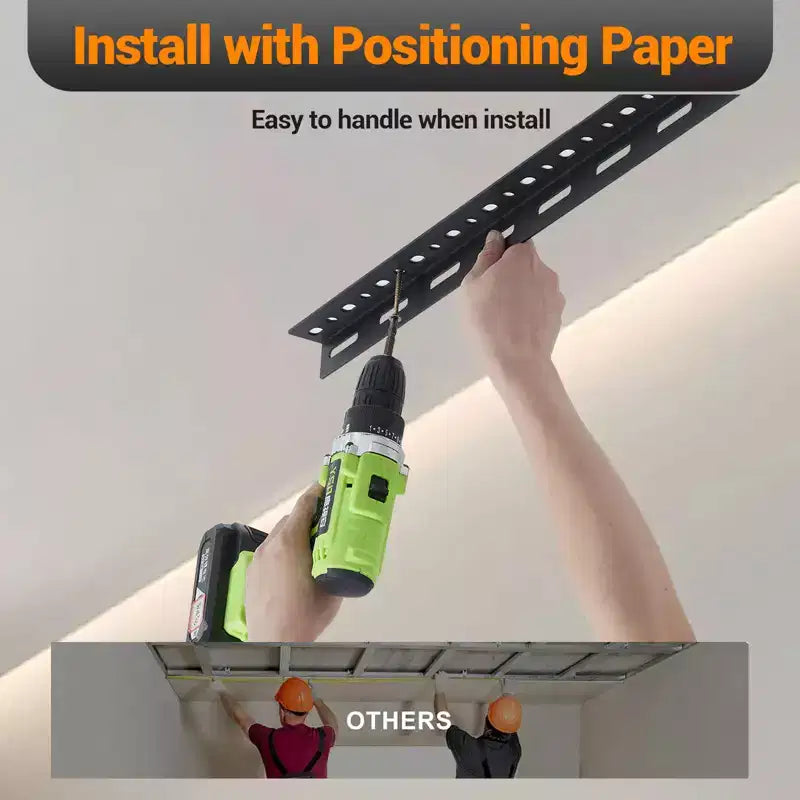 Set di scaffali pensili robusti per garage, organizer da soffitto regolabile in metallo per viaggi, massimizza lo spazio, capacità 272 kg, 0,9x2,4 m