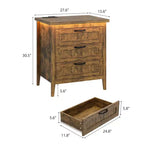 Comodino Moderno con 3/5/6/8 Cassetti e Luce LED, Comodino Piccolo in Legno e Cassettiera, Armadio Organizer per Camera da Letto, Armadio e Soggiorno