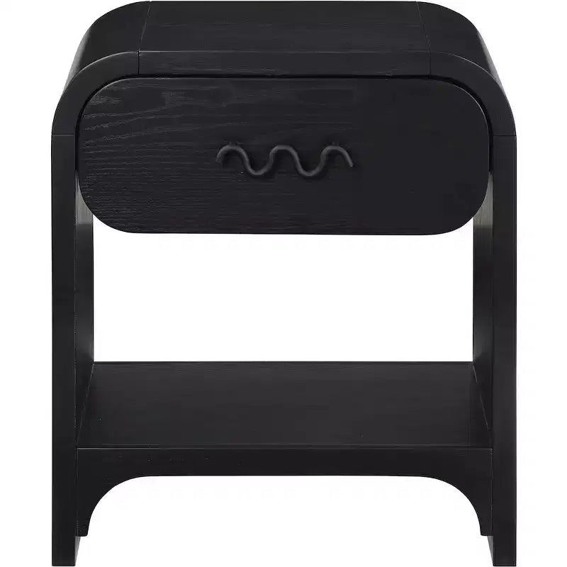 Meridian Furniture Hayes comodino/tavolino nero