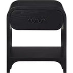 Meridian Furniture Hayes comodino/tavolino nero