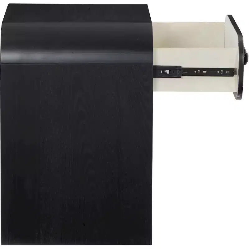 Meridian Furniture Hayes comodino/tavolino nero