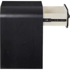 Meridian Furniture Hayes comodino/tavolino nero