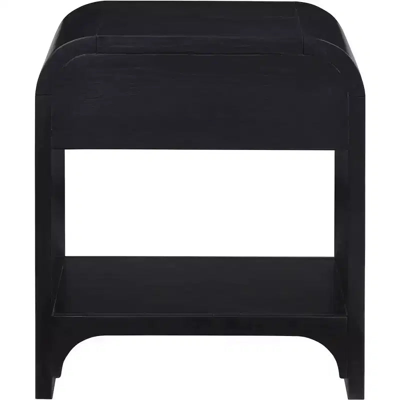 Meridian Furniture Hayes comodino/tavolino nero