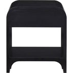 Meridian Furniture Hayes comodino/tavolino nero