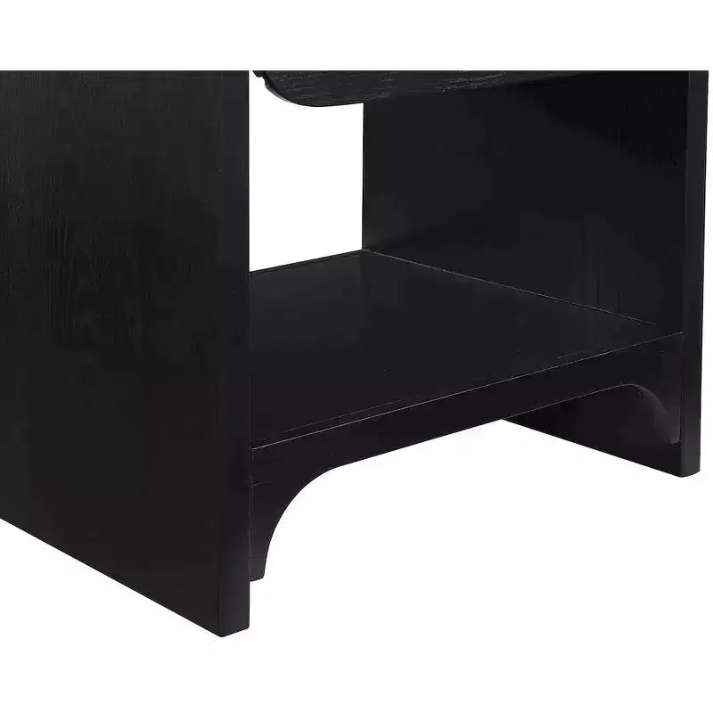 Meridian Furniture Hayes comodino/tavolino nero