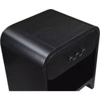Meridian Furniture Hayes comodino/tavolino nero