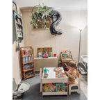 Set Tavolo e Sedie per Bambini, Scrivania per Bambini 4 in 1 con Cassetto Portaoggetti, Piano del Tavolo Staccabile 2 in 1 per Aula, Casa, Sala Giochi (Bianco)