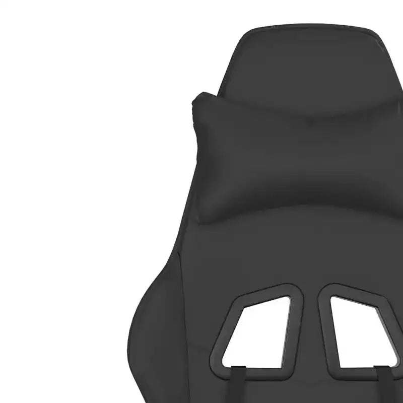 vidaXL Sedia da gaming regolabile, nera e blu, in similpelle, metallo e compensato