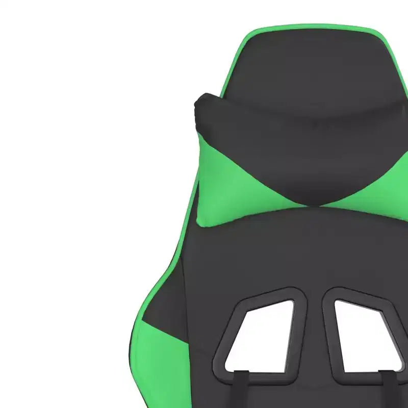 vidaXL Sedia da gaming regolabile, nera e blu, in similpelle, metallo e compensato