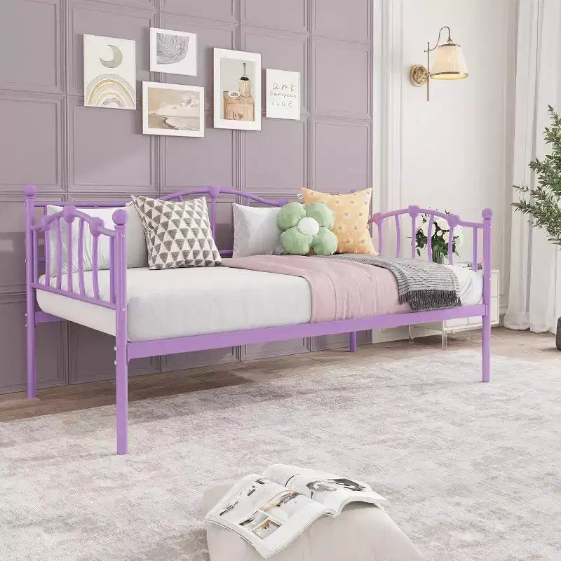 Divano letto estraibile gemello salvaspazio GustoWave con letto estraibile per soggiorno, camera da letto