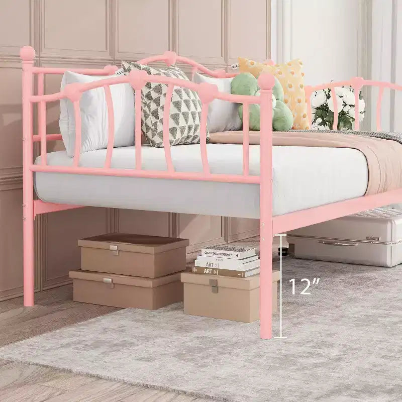 Divano letto estraibile gemello salvaspazio GustoWave con letto estraibile per soggiorno, camera da letto