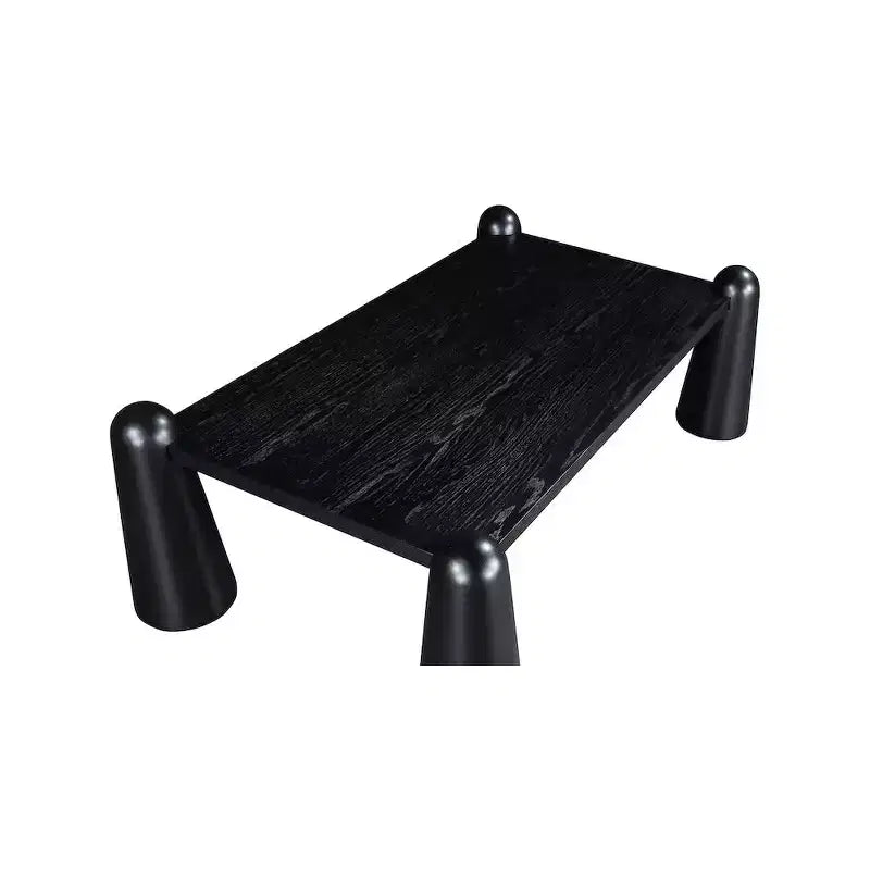 Meridian Furniture Tavolino da caffè Wyndham nero