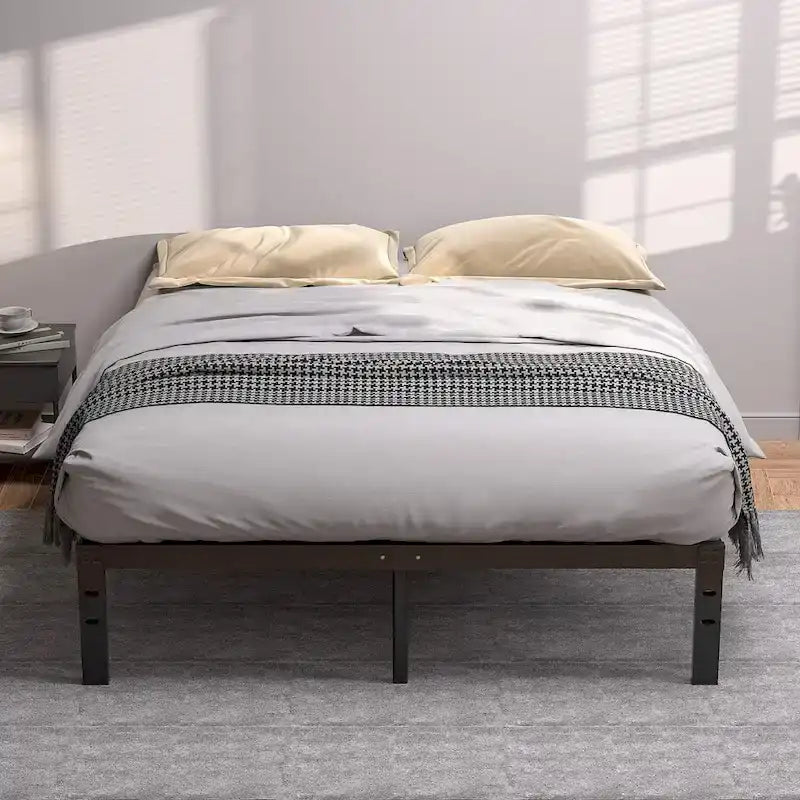 Struttura letto in metallo con spazio sottoletto da 32 cm – Misura singola, piazza e mezza, queen o king