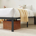 Struttura letto in metallo con spazio sottoletto da 32 cm – Misura singola, piazza e mezza, queen o king